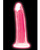 Curve Toys Lollicock 7" Glow In The Dark Silicone Dildo - Pink