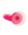 Curve Toys Lollicock 7" Glow In The Dark Silicone Dildo - Pink