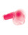 Curve Toys Lollicock 7" Glow In The Dark Silicone Dildo With Balls - Pink