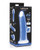 Curve Toys Lollicock 7" Glow In The Dark Silicone Dildo - Blue