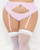 Lace Romance Garterbelt Pink 1X/2X