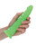 Shots Realrock 8" Slim Dildo Glow In The Dark - Neon Green