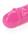Shots Realrock 15" Double Dong Glow In The Dark - Neon Pink