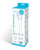 Glas 9.5" Double Play Dual Ended Dildo - Clear