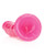 Shots Realrock 8" Slim Dildo Glow In The Dark - Neon Pink