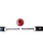 Rouge Leather Ball Gag With Removable Ball - Black With Red