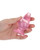 Shots Realrock Crystal Clear 3.5" Anal Plug - Pink