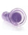 Shots Realrock Crystal Clear 9" Straight Dildo With Suction Cup - Purple