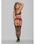 Euphoria Ladder Back Bra, Garterbelt & G-string Raspberry/black O/s