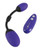 Gogasm Vibrating Pussy & Ass Balls - Purple