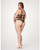 Fishnet Strappy High Cut Leg Teddy Black 1X/2X