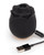 Fifty Shades Of Grey Hearts & Flowers Rose Suction Vibrator - Black