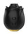Fifty Shades Of Grey Hearts & Flowers Rose Suction Vibrator - Black