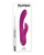 Playboy Pleasure Thumper Rabbit Vibrator - Hot Pink