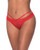 Ooh La Lace Peek-A-Boo Cheeky Panty Red L/Xl
