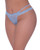 Ooh La Lace Cross Strap Split Crotch Tanga Panty Periwinkle Qn