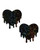 Pastease Premium Melty Heart - Black O/S