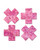 Pastease Premium Petites Disco Plus X - Pink O/S Pack Of 2 Pair