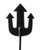 Rouge Devil Riding Crop - Black