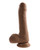 Evolved Peek A Boo Vibrating Dildo - Dark