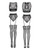 Fifty Shades Of Grey Captivate Lacy Bra Set Black O/S
