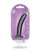 Shots Ouch 6" Smooth G-Spot Dildo - Metallic Purple