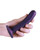 Shots Ouch 6" Smooth G-Spot Dildo - Metallic Purple