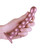 Shots Ouch 6.5" Beaded G-Spot Dildo - Rose Gold