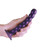 Shots Ouch 6.5" Beaded G-Spot Dildo - Metallic Purple