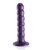 Shots Ouch 5" Beaded G-Spot Dildo - Metallic Purple
