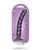 Shots Ouch 8" Beaded G-Spot Dildo - Metallic Purple