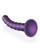 Shots Ouch 8" Beaded G-Spot Dildo - Metallic Purple