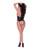Lust Aura Crotchless Open Back Teddy Black L/Xl