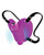 Pretty Love Heartbeat Strap On Clitoral Massager - Fuchsia