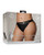 Shots Ouch Vibrating Strap On Panty Harness With Open Back - Black Xl/Xxl