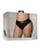 Shots Ouch Vibrating Strap On Thong With Removable Rear Straps - Black Xl/Xxl