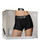 Shots Ouch Vibrating Strap On Boxer - Black Xs/S
