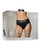 Shots Ouch Vibrating Strap On High-Cut Brief - Black Xs/S