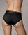 Shots Ouch Vibrating Strap On High-Cut Brief - Black Xs/S