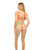 Pink Lipstick Come To Me Bra, Garter Belt & G-String Neon M/L