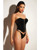 Fetish Rider Vinyl Bustier With Front Zipper & Panty Black 2X