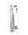King Cock Clear 11" Cock With Balls - Clear