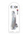 King Cock Clear 7.5" Cock With Balls - Clear