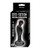 Ass-Sation Remote Vibrating P Spot Plug - Black