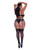 Hard Candy Basque & Cheeky Panty Black Qn