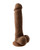 Selopa 6.5" Natural Feel Dildo - Dark