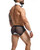 Male Basics Mob Maitre D Brief, Bow & French Cuffs Black/White Xl
