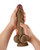 Shaft Model A Flexskin Liquid Silicone 10.5" Dong With Balls - Oak