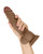 Shaft Model A Flexskin Liquid Silicone 10.5" Dong With Balls - Oak