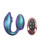 Love To Love Wonderlover Dual Stimulator - Iridescent Turquoise